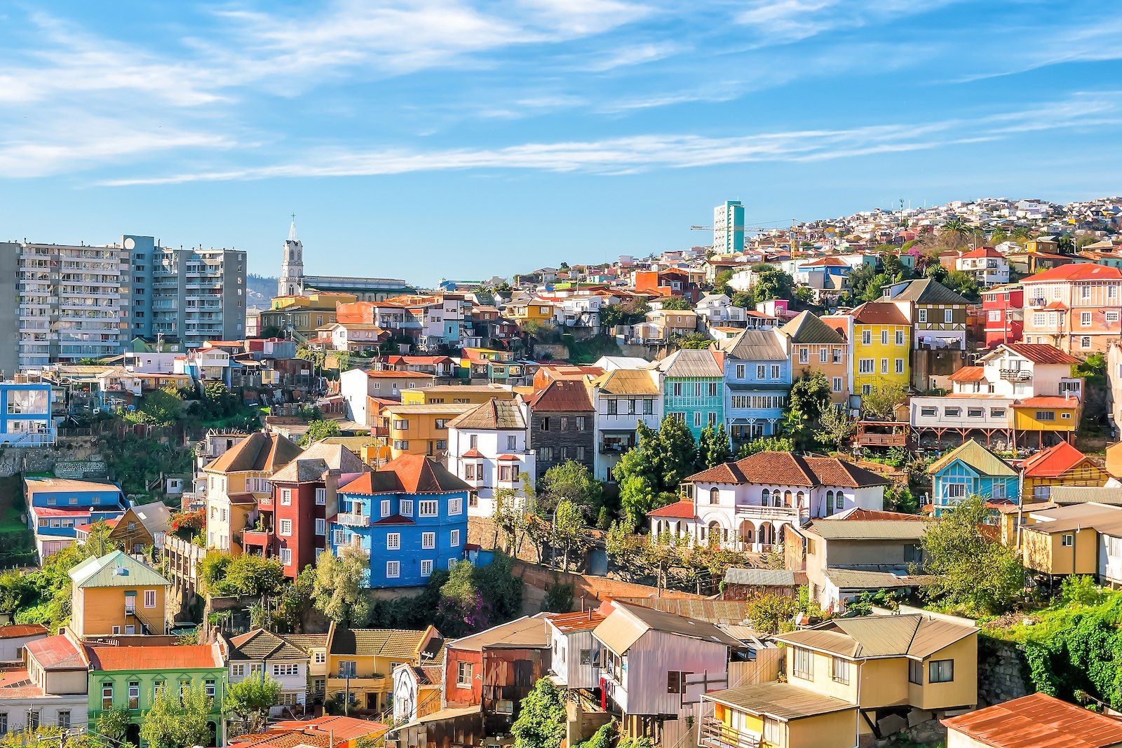 Valparaiso Chile cityscape destination