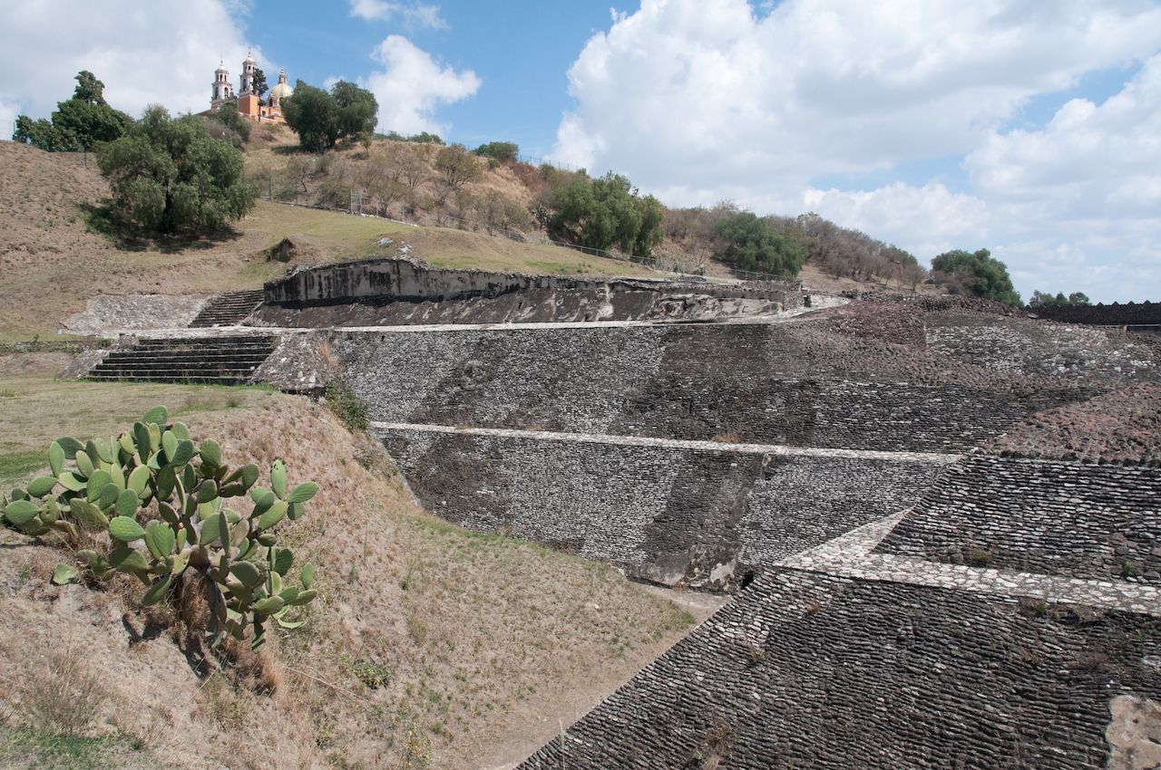 Cholula Pyramid archaeological site