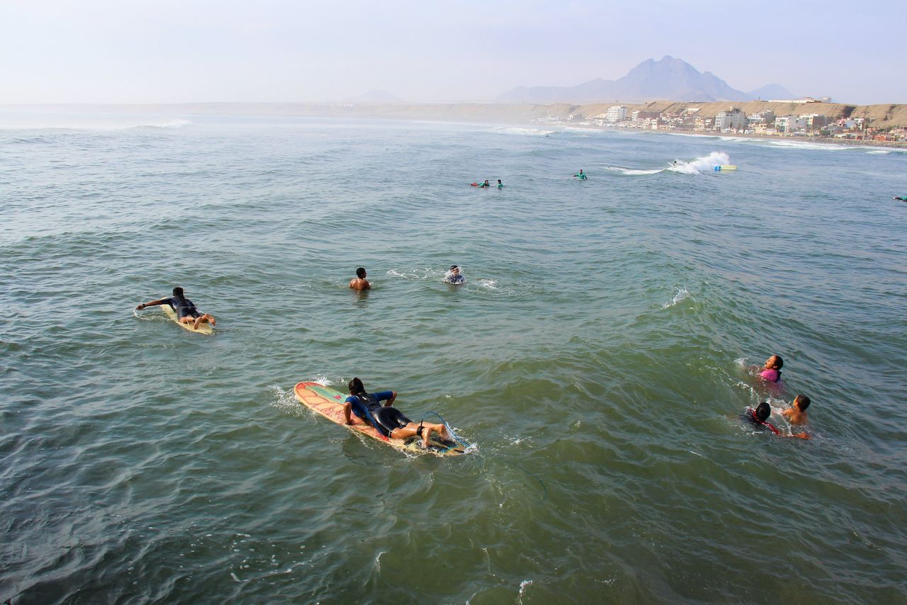 Huanchaco Beach, Peru