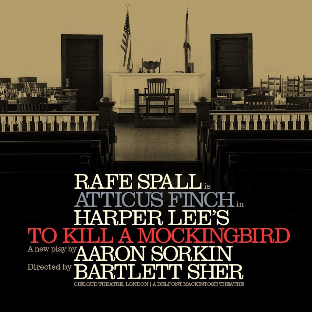 Poster for "To Kill a Mockingbird", one of the best London shows in 2022