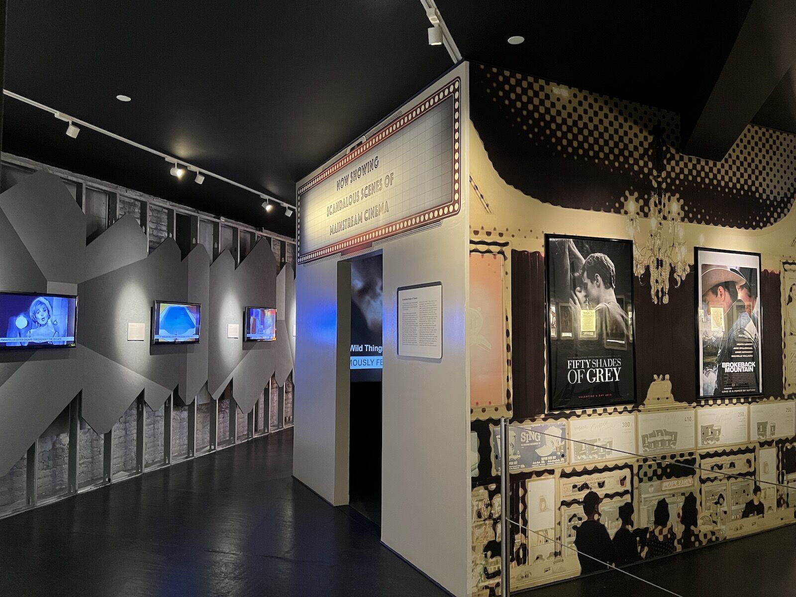Exhibit at the NYC museum of Sex
