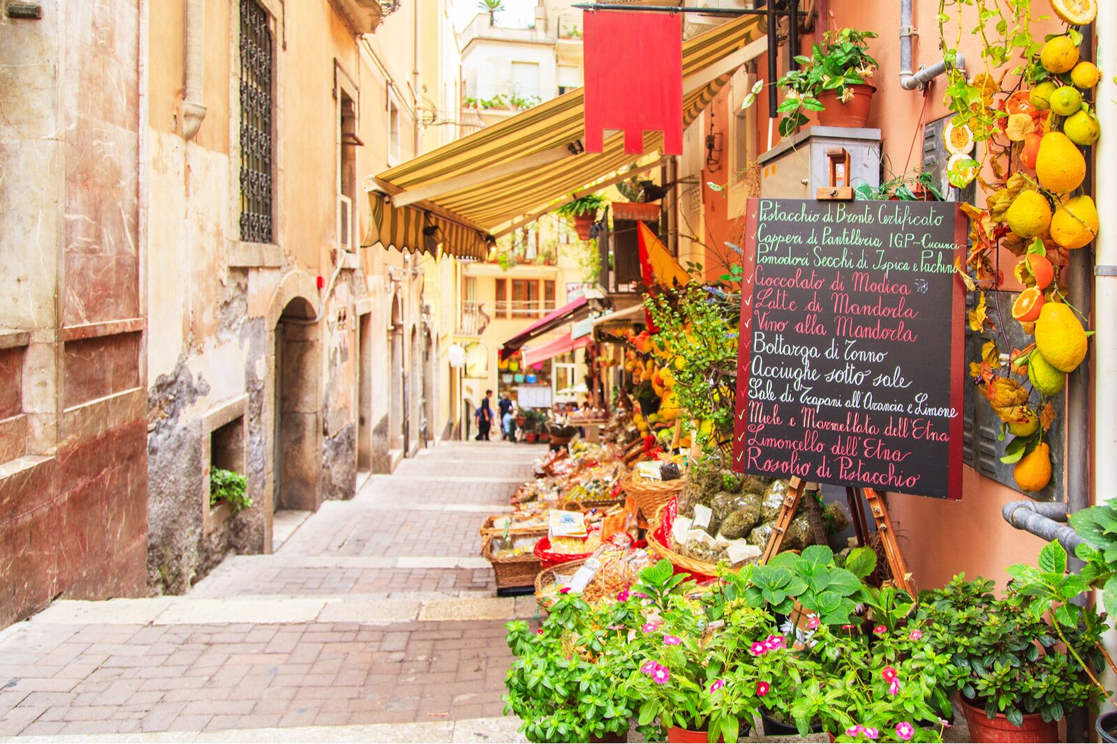 view of side street in Sicily
