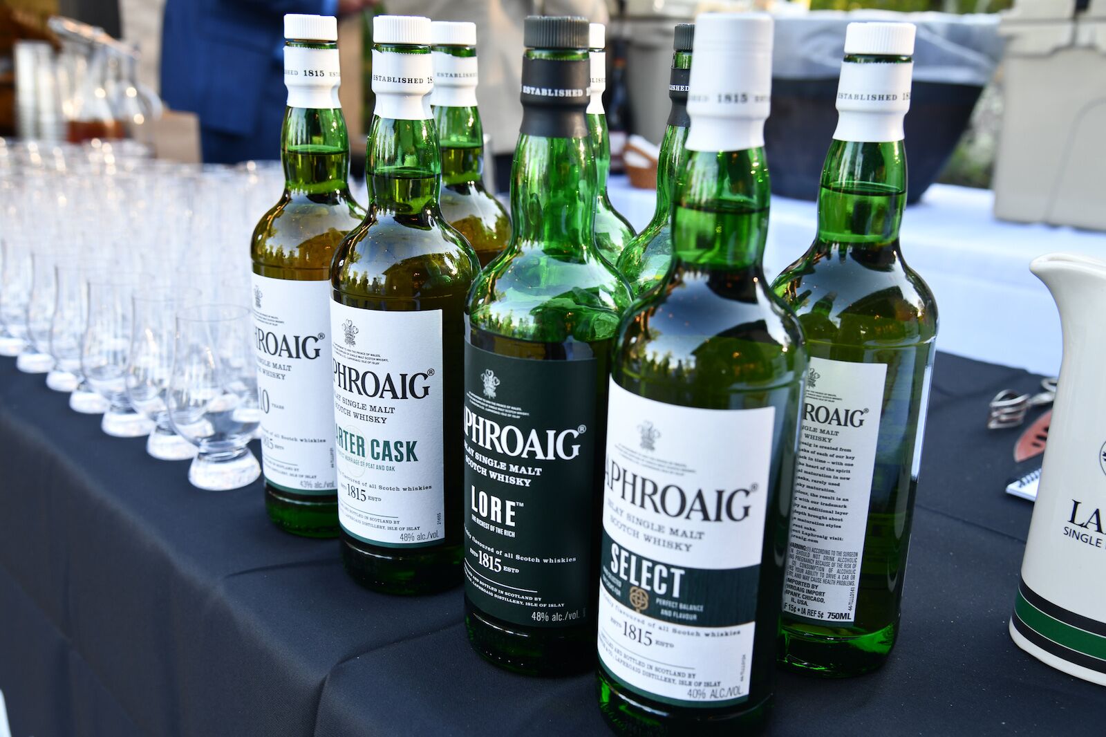The preserve sporting club scotch and cigars