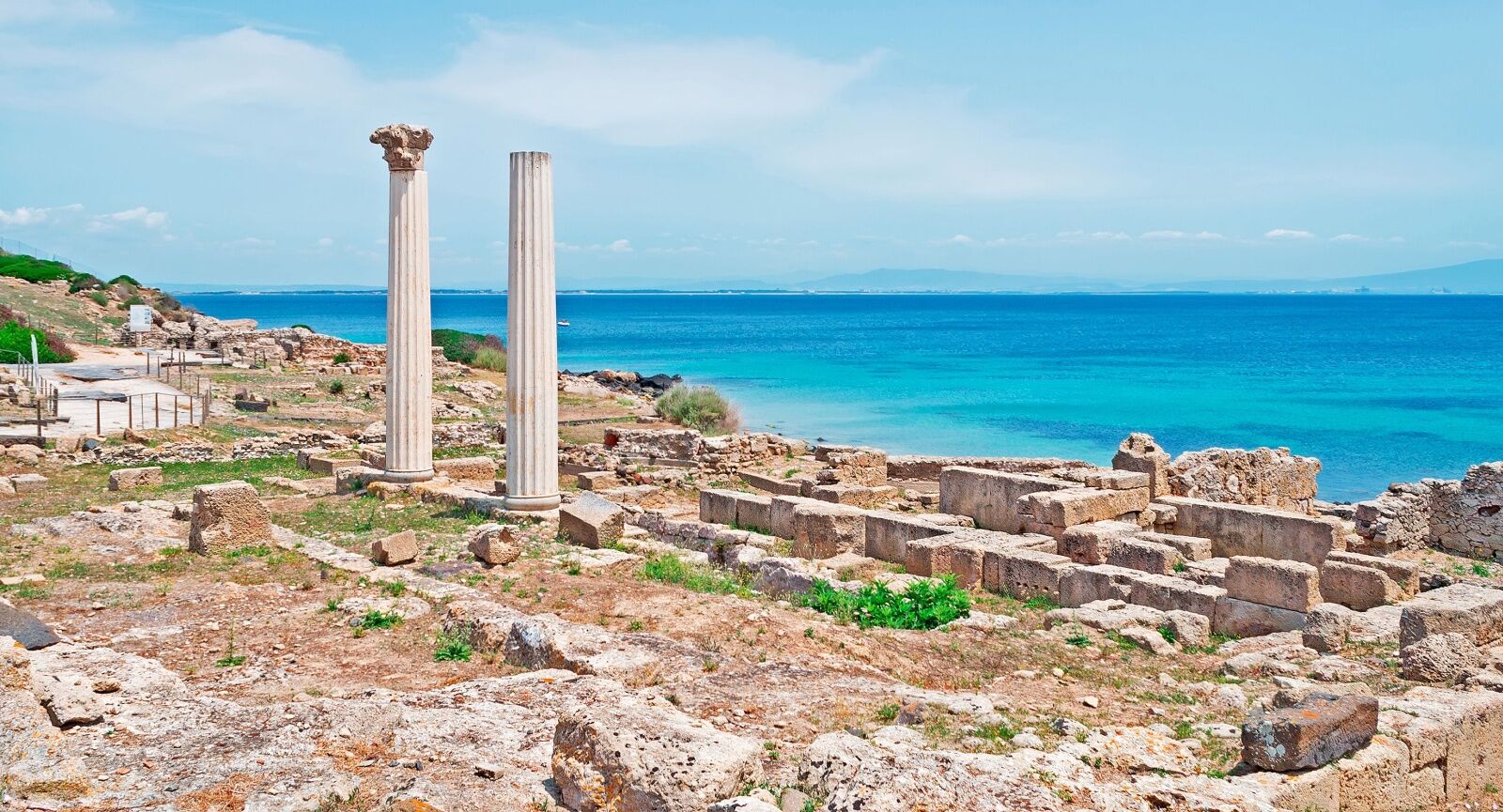 tharros in sardinia, italy